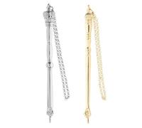 TOYANDONA 2pcs Bible Pointer Tool for Precise Bible Reading Made of Sturdy Zinc Alloy, Christian Presents and Mitzvah Gifts, Suitable for Adults as Church Anniversary Souvenirs