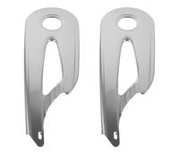 TOYANDONA 2pcs Bike Chain Guard Cover for Mountain Bikes and Bicycles, Iron Semienclosed Chain Protector with Universal Compatibility and Mud Splash Resistance for Commuting and Riding