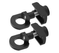 TOYANDONA 2pcs Bike Chain Tensioner Adjusters for Folding Bikes Rear Drop Out Chain Tighteners Easy to Install Cycling Accessories and Sprocket Wear