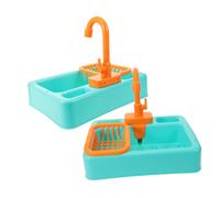 TOYANDONA 2pcs Bird Bath Box Interactive Parrot Shower Container for Parakeet Lightweight Durable Easy to Store Fun Bathing for Pet Birds