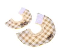 TOYANDONA 2pcs Bird Protective Cone Collars Lightweight Neck Covers for Budgerigar Cockatiel Lovebirds Cockatoos Parrots Stylish Design to Prevent Self Injury and Aid Healing