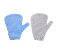 TOYANDONA 2pcs Bite Resistant Gloves - Anti-Bite Protective Glove For Sugar Gliders Hamsters Mice Non-Slip Pet Handling Mitts For Small Animals Bathing