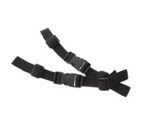 TOYANDONA 2pcs Black Accordion Straps Made of Plastic and Webbing with Sturdy Security Buckle and Easy to Adjust Design Accordion Strap Replacement and Fastening Belt with Buckle