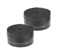 TOYANDONA 2pcs Black Drumstick Wrapping Tape with Absorbent and Anti-slip Water Viscous Pu Material, for Electronic Drum Accessories and Sweat-absorbent Grip Protection