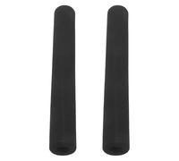 TOYANDONA 2pcs Black Eva Foam Stroller Handle Grip Cover, Pushchair and Pram Handlebar Sleeve with Enhanced Grip and Comfort Restoration for Park Walks and Outings
