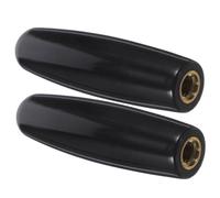 TOYANDONA 2pcs Black Plastic Beer Tap Handles for Kegerator Draft Faucet Replacement Heavy Duty Design, Suitable for Home Bars and Pub Beer Taps