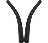 TOYANDONA 2Pcs Black Stroller Handle Cover for Pram and Baby Stroller Soft Sponge Material with Comfortable Grip Easy to Use for Secure and Comfortable Push