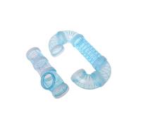 TOYANDONA 2pcs Blue Hamster Cage Tunnel Plastic Sports Tube External Connector Expandable Habitat for Exercise and Exploration Safe Playground