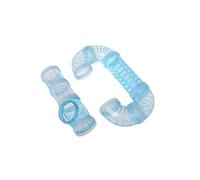 TOYANDONA 2pcs Blue Plastic Hamster Cage Tunnel External Sports Tube for Pets Expandable Exercise for Hamsters and Gerbils