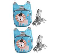TOYANDONA 2pcs Boy Girl Leash Wrist Link Reflective Safety for Boy Girl Anti-Lost Traction Rope for Boys Girls for Parks Supermarkets and Crowded Areas Sky-Reflective Tape