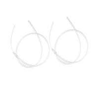 TOYANDONA 2Pcs Breastfeeding Auxiliary Tube for Milk Feeding Aid Supplemental Nursing System Tube Reusable Breastmilk Storage Tubing for Weaning Transition Gentle Easy to Use