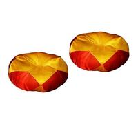 TOYANDONA 2pcs Buddhist Singing Bowl Cushion Satin Mat for Meditation and Sound Healing Accessory for Tibetan Sound Bowls and Spiritual Practices