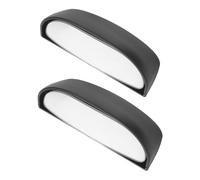 TOYANDONA 2pcs Car Blind Spot Mirrors Wide Angle Rear View Side Mirror for Suv and Truck Black for Enhanced Safety and Larger Image