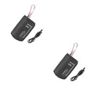 TOYANDONA 2pcs Car Bottle Warmer Heater Travel Milk Bottle Covers Sterilizer Auto Accessories USB Cable The Go