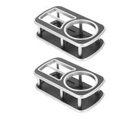 TOYANDONA 2pcs Car Cup Holder Phone Holder Abs Organizer with Anti-slip Base Drink and Bottle Storage for Vehicle Front Seat Gap Easy Installation Car Accessories