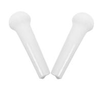 TOYANDONA 2pcs Ceramic Food Grinding Stick Ergonomic Porcelain Pestle for Fine Powder Grinding Versatile Manual Hand Grinder for Food Garlic Medicine Kitchen Tool