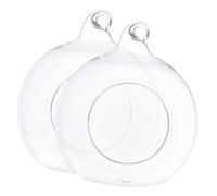 TOYANDONA 2Pcs Chinchilla Cooling House Glass Small Animals Nest for Summer Comfort Cozy Hideaway for Hamsters Hedgehogs and Guinea Pigs Space Saving Design Pet Sleeping