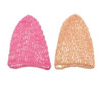 TOYANDONA 2pcs Comfortable Long Mesh Hair Nets for Made of Polyester Suitable for Home and Salon Use Soft Hair Care Covers to Protect during Sleep or Styling