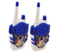 TOYANDONA 2pcs Communication Radios Portable Walkie Talkies for Outdoor Indoor Play Lightweight Compact Design for Small Hands Easy to Use Controls Promotes Teamwork and Parent Interaction
