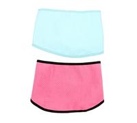 TOYANDONA 2Pcs Cooling Dog Bandana Summer Pet Supplies Stylish Washable Neck Towel for Dogs for Hot and Hydration