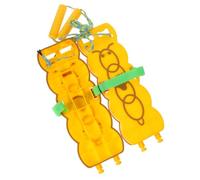 TOYANDONA 2pcs Coordination Board for Reaction and Agility Training Interactive Group Cooperation for Sensory Integration and Physical Development in Yellow for Play