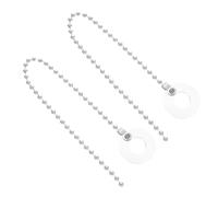 TOYANDONA 2pcs Cymbal Chain Attachments for Jazz Drums Drum Accessories for Enhanced Sustain Compatible Crashes and Rides Elegant Finish