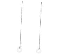 TOYANDONA 2pcs Cymbal Chain Extension for Drum Kits Alloy Accessory for Jazz and Percussion Musicians Easy to Install Lightweight and Compact for Outdoor