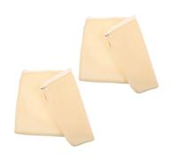 TOYANDONA 2pcs Detachable Cat Window Hammock Cover Plush Cordless Perch Replacement Accessory Soft Protective for Indoor Cats Foldable Bed Sleeve Khaki