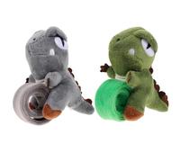 TOYANDONA 2Pcs Dinosaur Slap Bracelets for Party Favors Cartoon Animal Wristbands in Dark Green Gray Fun Decorative Snap Bands for Boys and School Games and Birthday Prizes