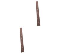 TOYANDONA 2pcs Diy Guitar Parts Folk Guitar Fretboard Natural Texture Fingerboard Plate
