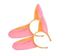 TOYANDONA 2pcs Donkey Ears Hairband for Soft Plush Animal Ears Headband Comfortable Costume Accessory for Halloween Christmas Party School Performances