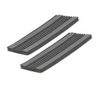 TOYANDONA 2pcs Drum Guard Pads Anti-skid Rubber Drum Support Easy Installation Accessory for Practice and Performance