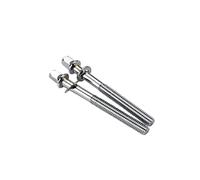 TOYANDONA 2pcs Drum Screws Long Material for Drum Tension Rod Replacement Assembly and Maintenance
