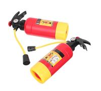 TOYANDONA 2pcs Educational Fire Extinguisher Toys for Boys and Girls Water Squirter Guns Firefighter Playset for Summer Fun