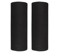 TOYANDONA 2pcs Exercise Equipment Pads for Leg Extension Machines, Black Sponge Foam Rollers with Seamless Structure, Designed for Daily Workouts in Apartments to Control and Alleviate Local