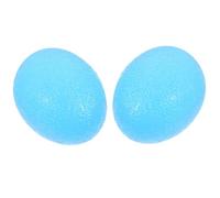 TOYANDONA 2pcs Finger Exercise Grip Balls Durable Hand Fitness Balls for Stress Relief Hand Therapy and Flexibility Training for All Ages Portable Self Massage Tool Random Color