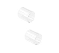 TOYANDONA 2pcs Finger Slide Accessory Guitar Slide Bar for Electric Country Jazz Blues Acoustic Guitar Strings Smooth Play