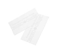 TOYANDONA 2pcs Fire Alarm Manual Switch Glass Break Cover Clear Replacement Panel for Emergency Call Points Suitable for Commercial and Residential Use