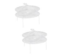 TOYANDONA 2pcs Fishing Bait Net Lightweight Portable Shrimp and Minnow Trap Sturdy Design for Fishing at Rivers Lakes and Ponds for Beginners and Experienced Anglers
