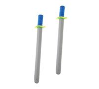TOYANDONA 2Pcs Foam Fencing Swords Soft Kindergarten Performance Prop Safe Plaything for Stage Training and Pirate Theme Parties