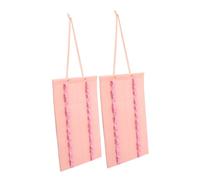 TOYANDONA 2pcs Foldable Hanging Drumstick Holder Storage Bag for Karate Belts Organizer Belts Display Rack Multi-use Martial Arts Equipment