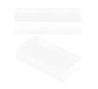 TOYANDONA 2Pcs Frosted Optical Glass Block for Refraction Experiments Rectangular Physics Lab Equipment for Educational Purposes Versatile Teaching Aid for Schools and Home