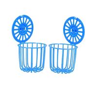 TOYANDONA 2pcs Fruit and Vegetable Basket Birds Vegetable Fruit Storage Basket for Kitchen Use Made of Material for Parrot Supplies and Cage Accessories