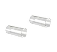 TOYANDONA 2pcs Glass Finger Slide Bar for Electric Acoustic Guitar Accessory Kit Slide Stick for Country Jazz Blues