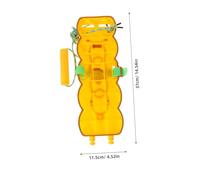 TOYANDONA 2pcs Group Working Coordination Board for Sensory Integration Training Creative Team Activity for Agility and Reaction Development Interactive Kindergarten Plaything in Yellow