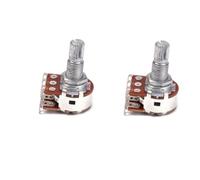 TOYANDONA 2pcs Guitar Amp Potentiometer Dual Audio Taper Pot Taper Potentiometers for Volume Tone