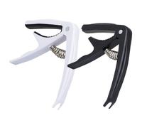 TOYANDONA 2pcs Guitar Capos Ukulele Tuner Clip Abs Guitar Capo for Acoustic and Electric Accessories