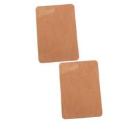 TOYANDONA 2pcs Guitar Fixed Pad Cowhide Non-slip Practice Mat for Guitar Pipa Erhu Musical Instrument Playing Tool