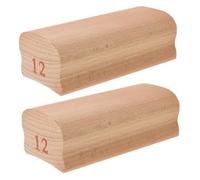 TOYANDONA 2pcs Guitar Fret Leveling File Wood Handle Precision Flat File for Fret Dressing Beveling and Rounding Guitar Fingerboard Repair Tool for Noise Playing and Accurate Luthier