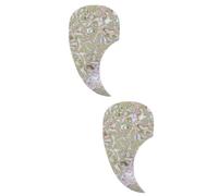 TOYANDONA 2pcs Guitar Pickguard Anti-scratch Self-adhesive Sticker for Acoustic Guitar Decorative Protector Thin Film to Prevent Damage and Easy Installation